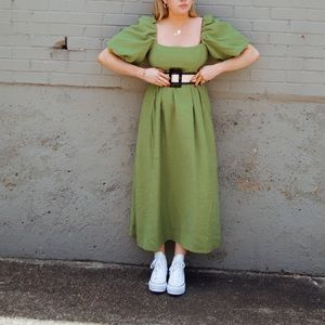 Zara Dress. Green. Size L